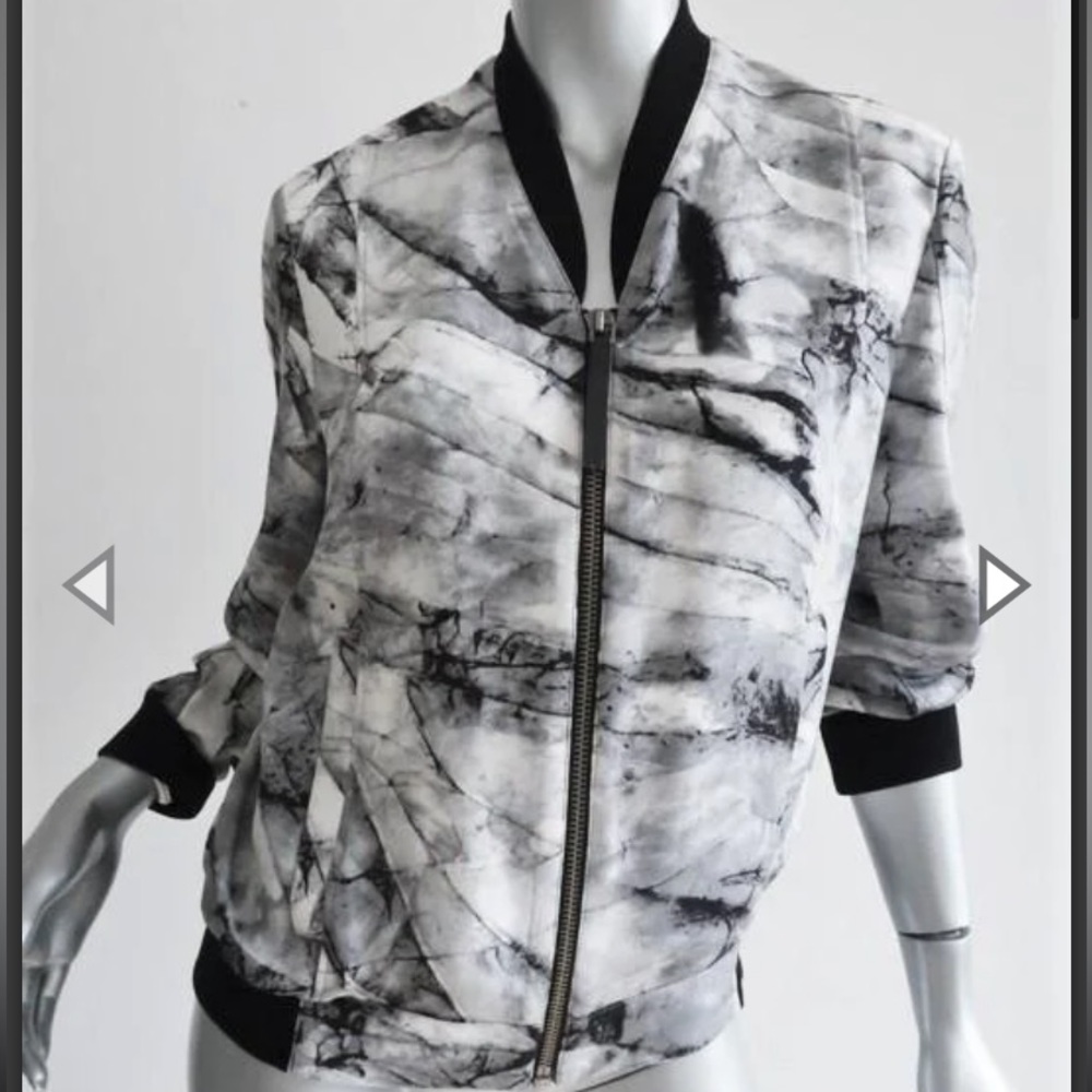 Euc Helmutlang Silk Bomberjacket - image 8